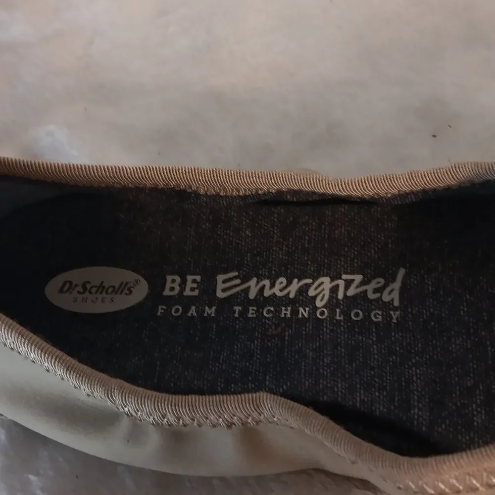 Dr Scholls Elegant Tan Ballet Flats